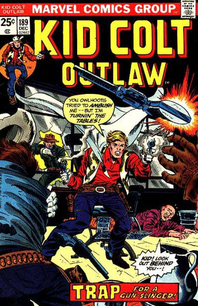 Kid Colt Outlaw #189 (1974) Comic Books Kid Colt Outlaw