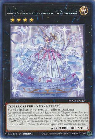 Rilliona, the Wondrous Magistus Witch Wardrobe MP22-EN083 YuGiOh 2022 Tin of the Pharaoh's Gods Mega Pack