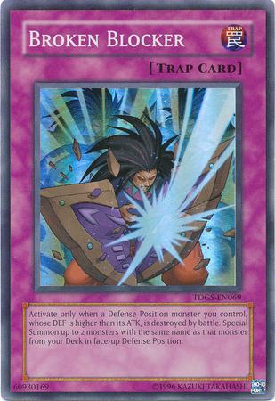 Broken Blocker TDGS-EN069 YuGiOh The Duelist Genesis