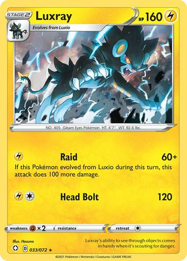 Luxray #33 Cover Art
