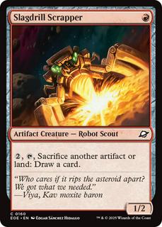 Slagdrill Scrapper