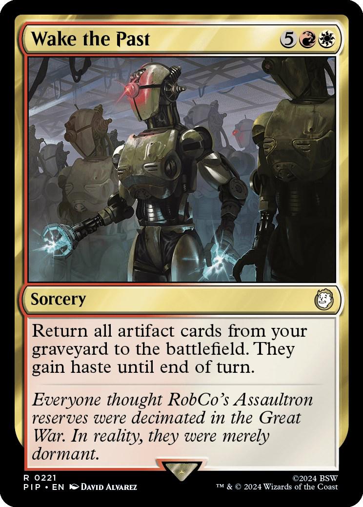 Wake the Past [Foil] (Magic Fallout)