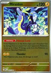 Miraidon [Reverse Holo] #28 Pokemon Pitch Black Prices