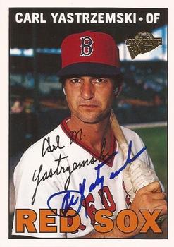 Carl Yastrzemski #FFA-CY 2003 Topps All Time Fan Favorites Archives Autograph Baseball