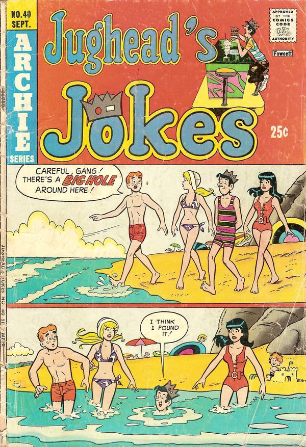 Jughead's Jokes #40 (1974) Comic Books Jughead's Jokes