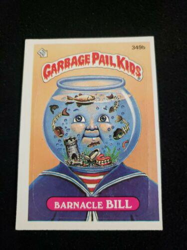 Barnacle BILL #349b 1987 Garbage Pail Kids