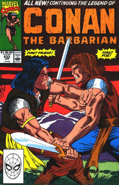 Conan the Barbarian #233 (1990) Comic Books Conan the Barbarian