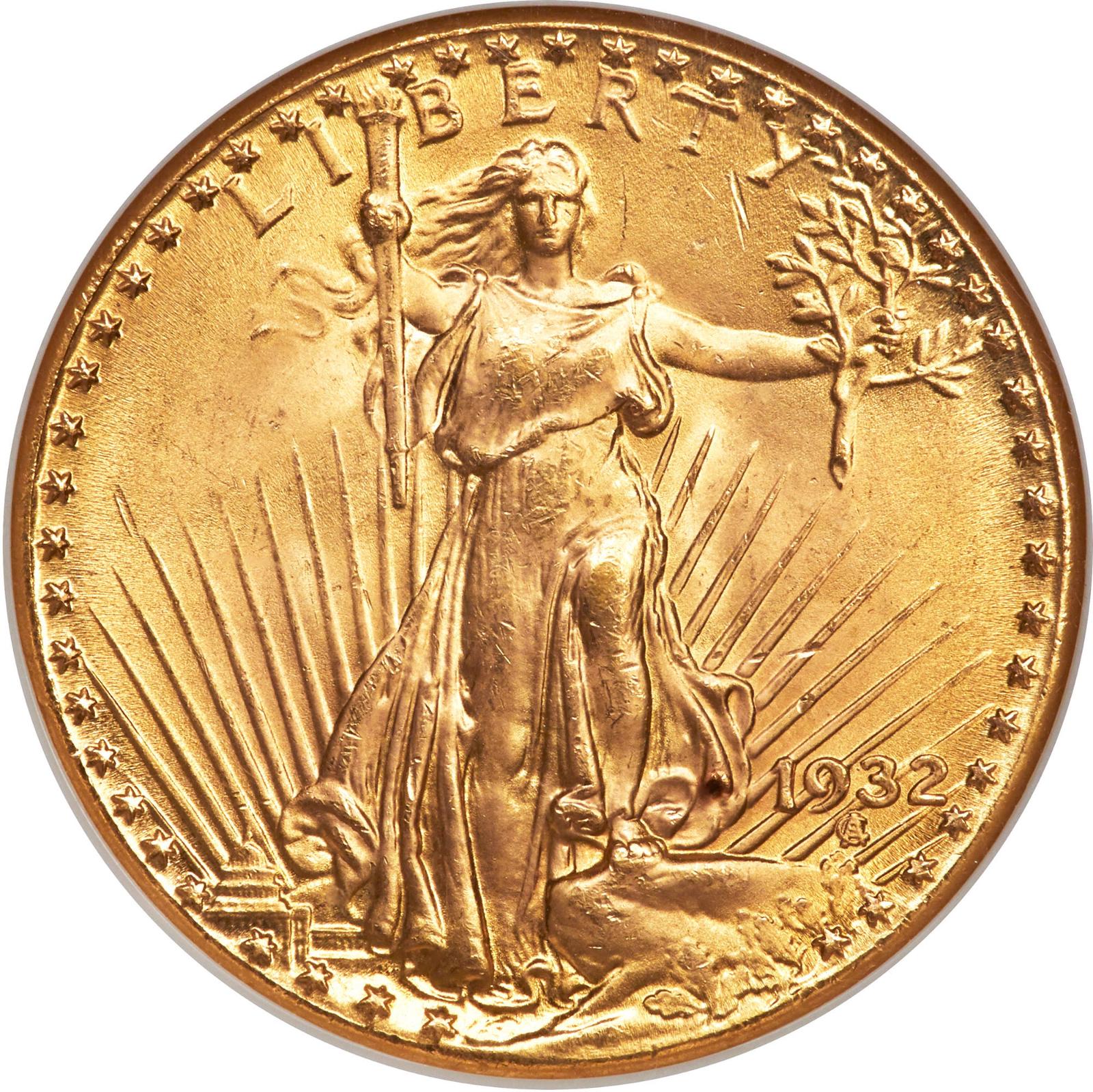 1932 Coins Saint-Gaudens Gold Double Eagle