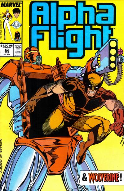Alpha Flight #53 (1987) Comic Books Alpha Flight