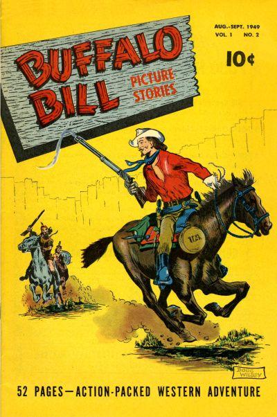 Buffalo Bill Picture Stories #2 (1949) Comic Books Buffalo Bill Picture Stories