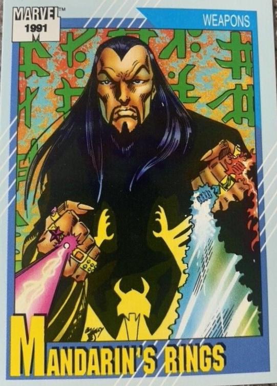 Mandarin's Rings #137 Marvel 1991 Universe
