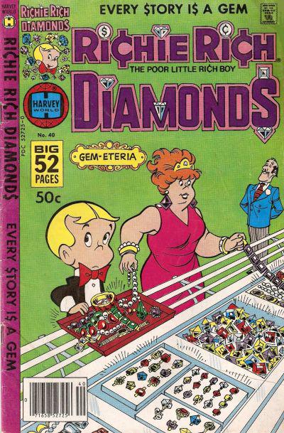 Richie Rich Diamonds #40 (1979) Comic Books Richie Rich Diamonds