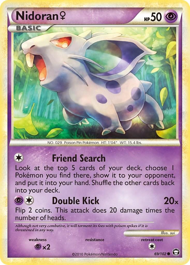 Nidoran F #69 Pokemon Triumphant