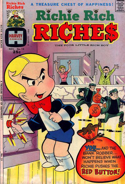 Richie Rich Riches #15 (1974) Comic Books Richie Rich Riches