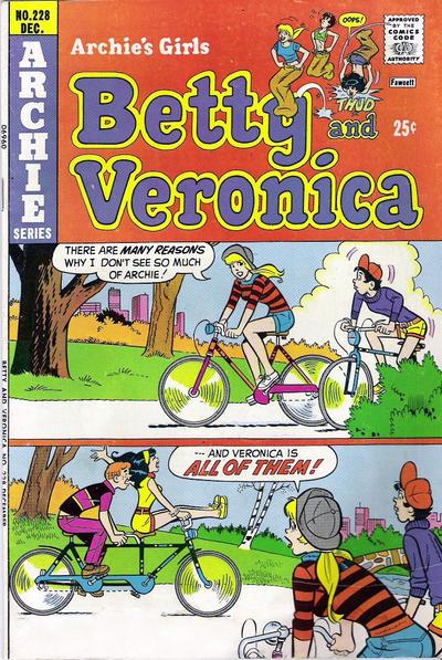 Archie's Girls Betty and Veronica #228 (1974) Comic Books Archie's Girls Betty and Veronica