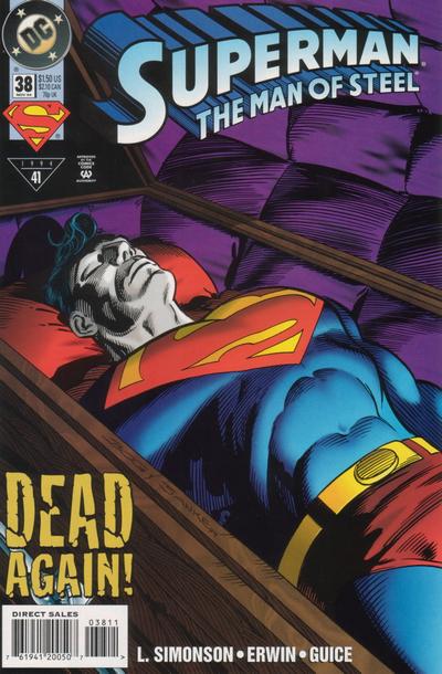 Superman: The Man of Steel #38 (1994) Comic Books Superman: The Man of Steel