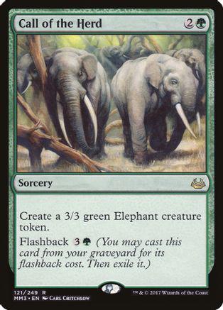 Call of the Herd Magic Modern Masters 2017