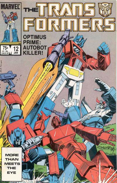 The Transformers #12 (1986) Comic Books Transformers