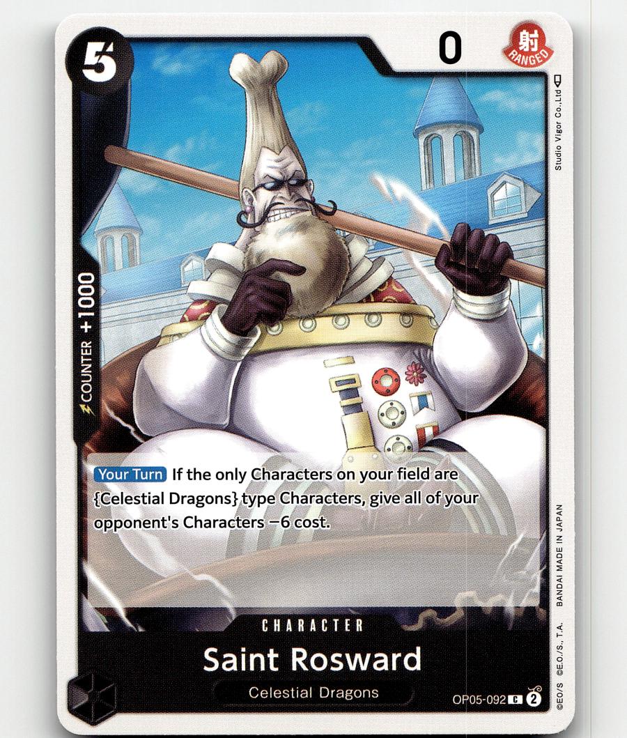 Saint Rosward OP05-092 One Piece Awakening of the New Era