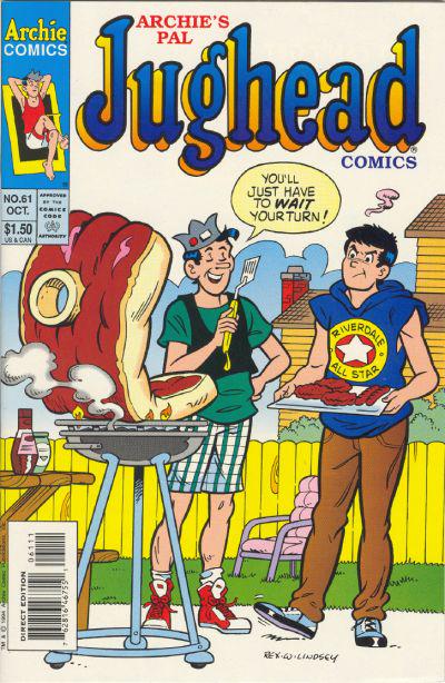 Archie's Pal Jughead Comics #61 (1994) Comic Books Archie's Pal Jughead