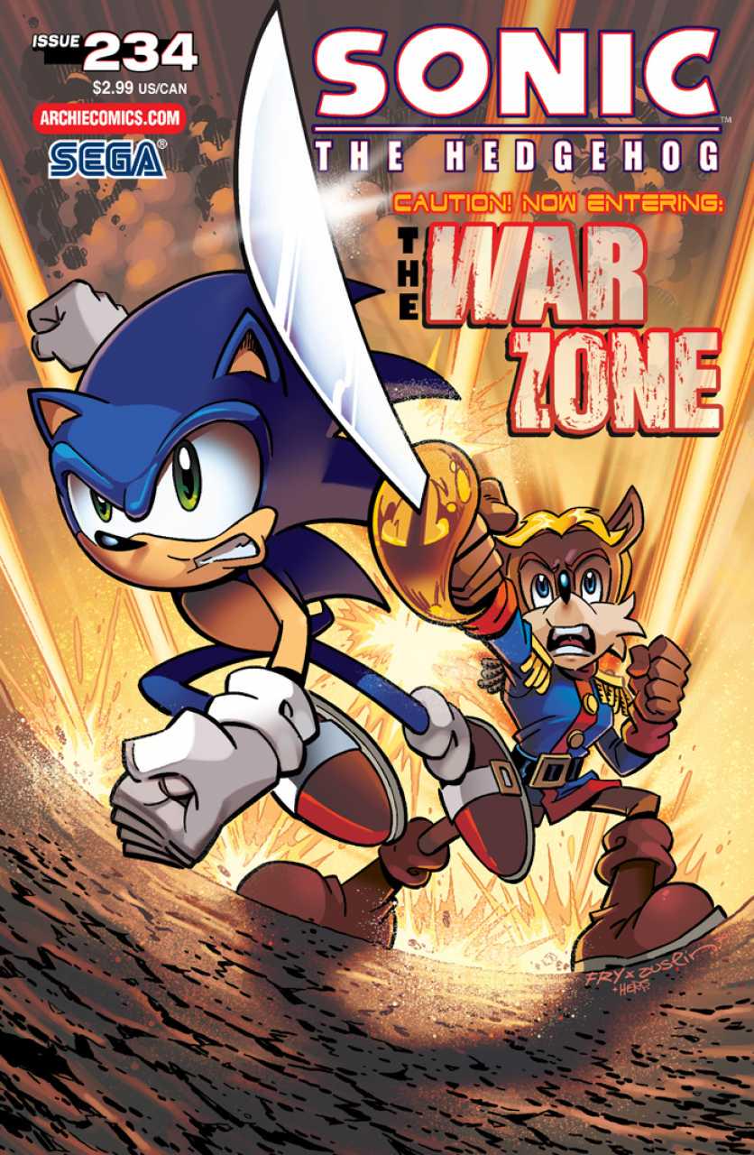 Sonic the Hedgehog #234 (2012) Comic Books Sonic the Hedgehog