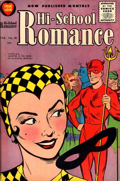 Hi-School Romance #48 (1956) Comic Books Hi-School Romance