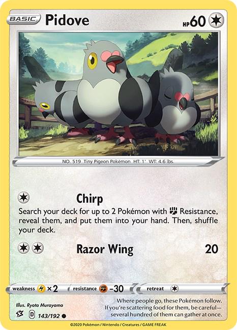 Pidove #143 Pokemon Rebel Clash