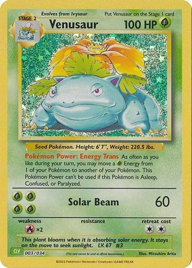Venusaur #3 Cover Art