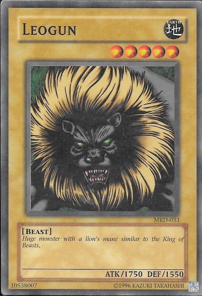 Leogun MRD-033 YuGiOh Metal Raiders