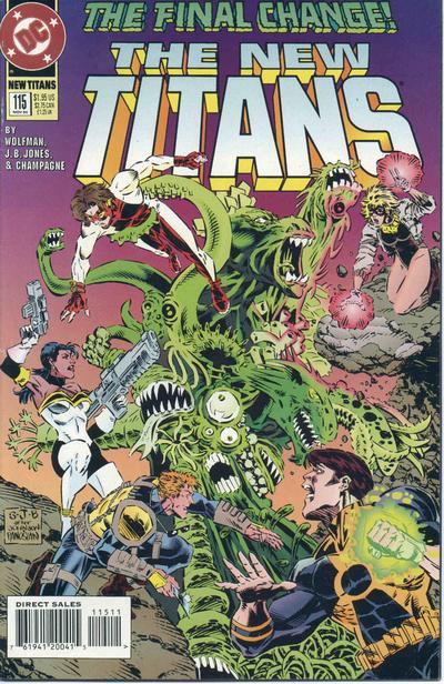 New Titans #115 (1994) Comic Books New Titans