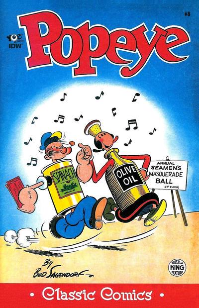 Classic Popeye #8 (2013) Comic Books Classic Popeye