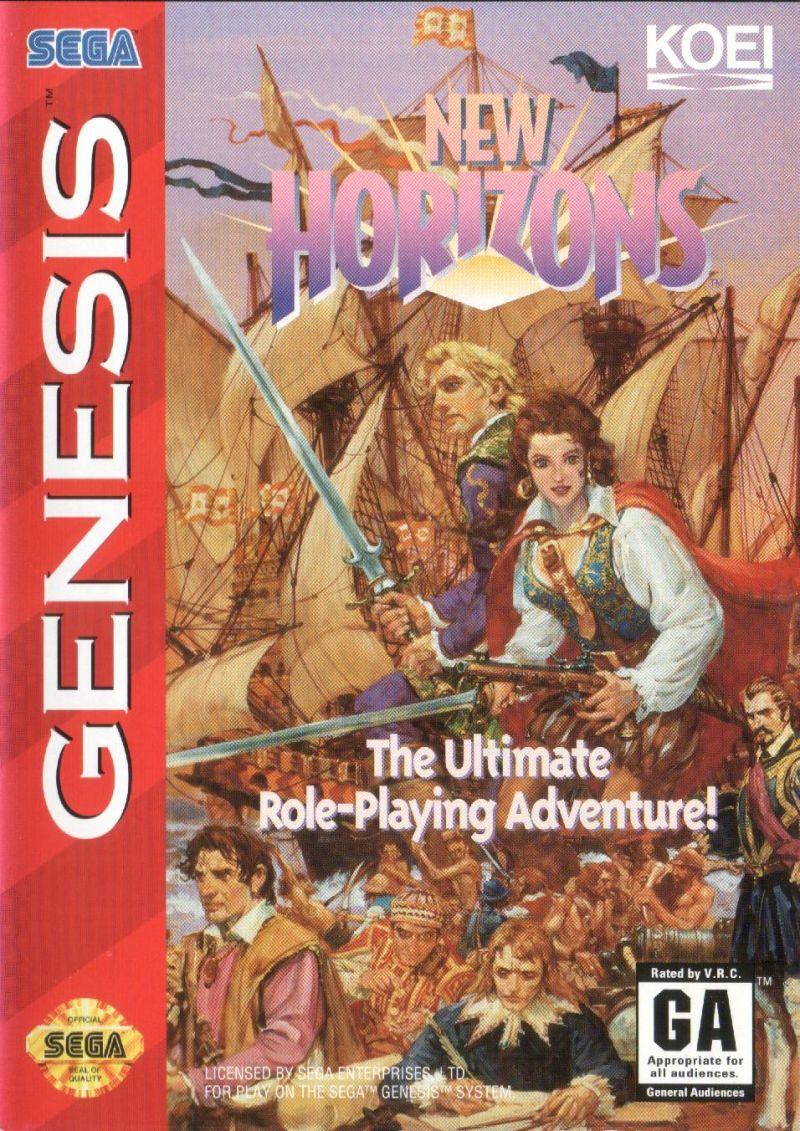 Uncharted Waters New Horizons Sega Genesis