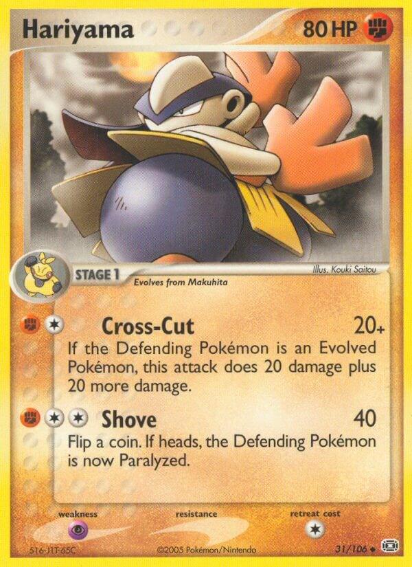 Hariyama #31 Pokemon Emerald