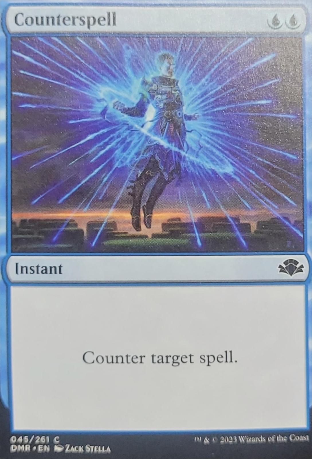 Counterspell #45 Magic Dominaria Remastered