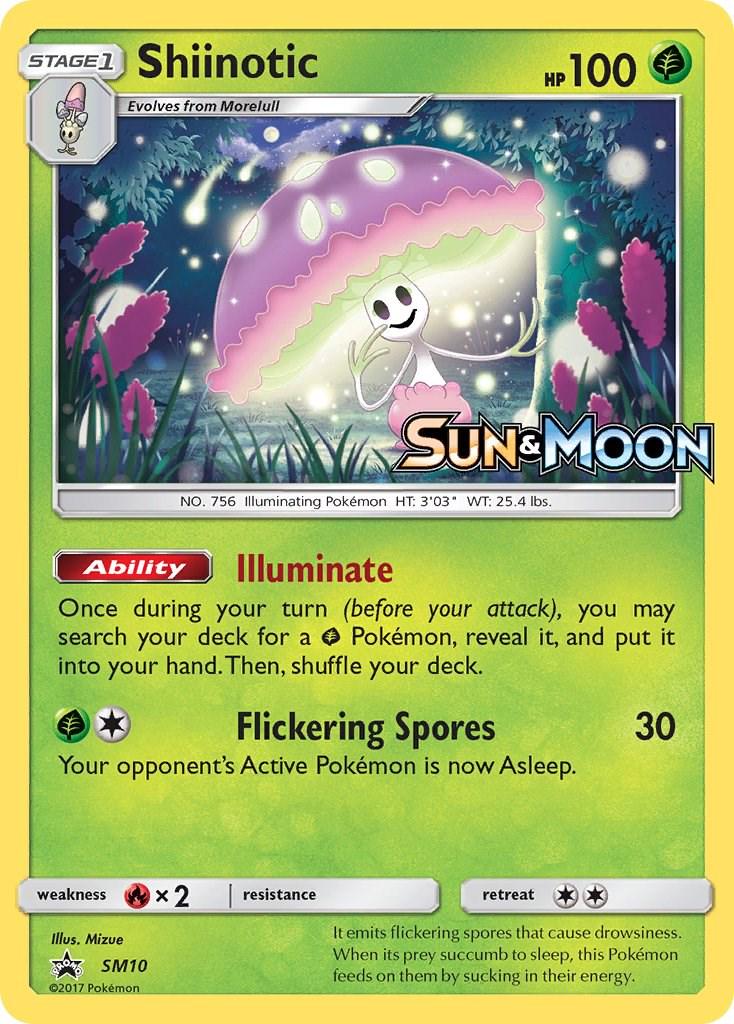 Shiinotic #SM10 Pokemon Promo