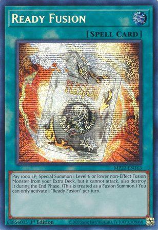 Ready Fusion MP22-EN163 YuGiOh 2022 Tin of the Pharaoh's Gods Mega Pack