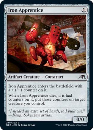 Iron Apprentice #248 Magic Kamigawa: Neon Dynasty