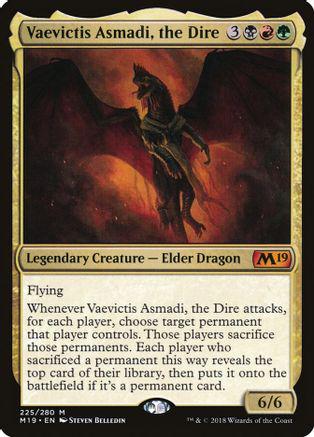 Vaevictis Asmadi, the Dire Magic Core Set 2019