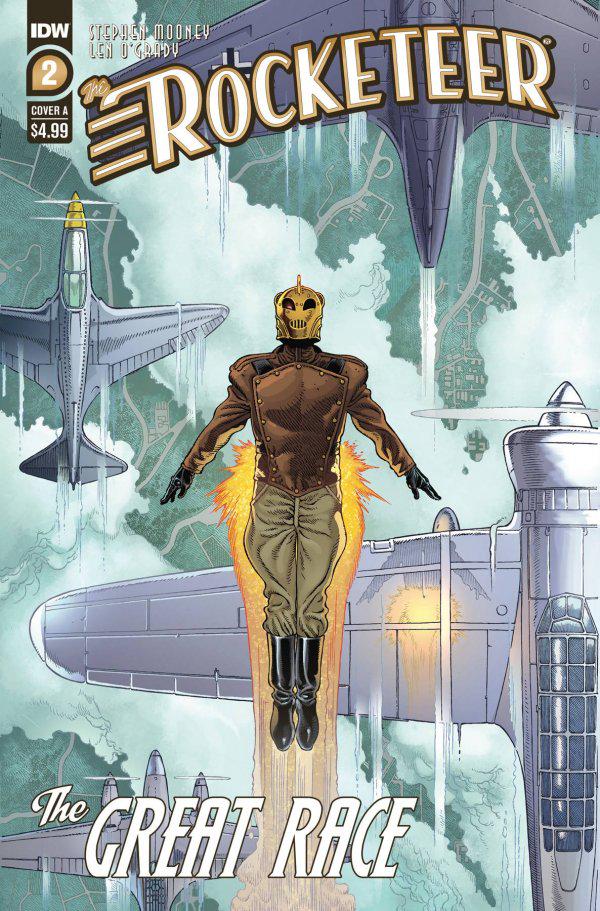 The Rocketeer: The Great Race #2 (2022) Comic Books The Rocketeer: The Great Race