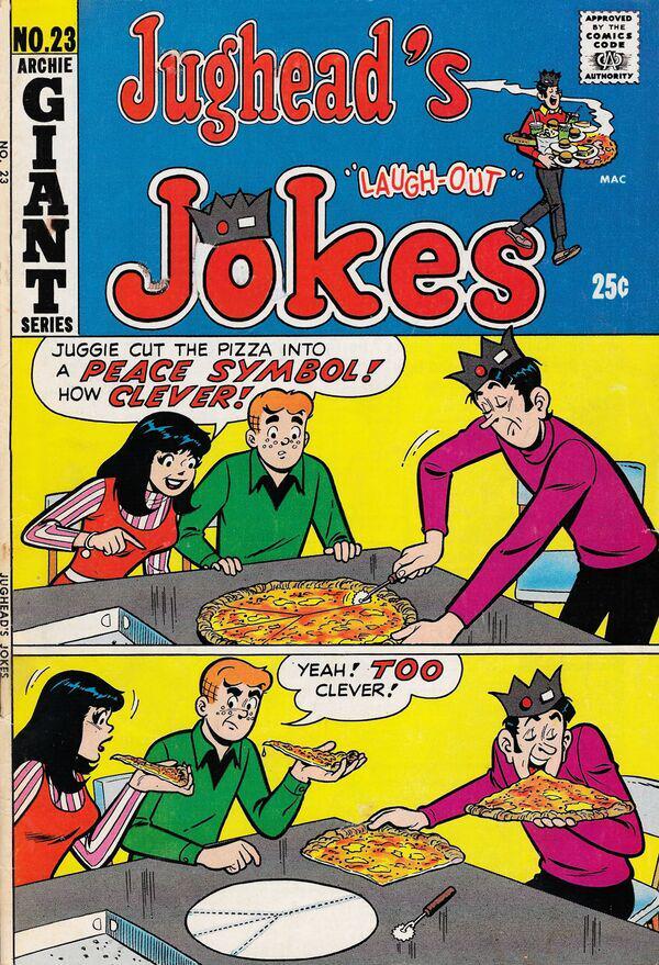 Jughead's Jokes #23 (1971) Comic Books Jughead's Jokes