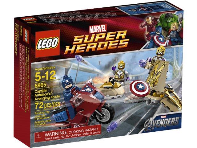 Captain America's Avenging Cycle #6865 LEGO Super Heroes