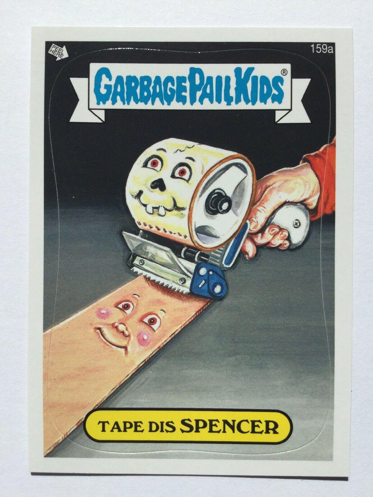 Tape Dis SPENCER #159a 2013 Garbage Pail Kids