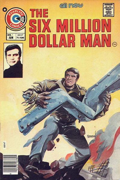 Six Million Dollar Man #1 (1976) Comic Books Six Million Dollar Man