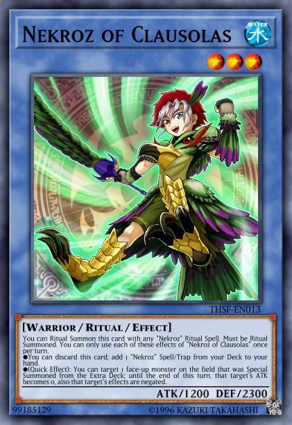 Nekroz of Clausolas THSF-EN013 YuGiOh The Secret Forces