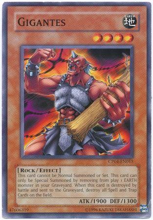 Gigantes CP04-EN015 YuGiOh Champion Pack: Game Four