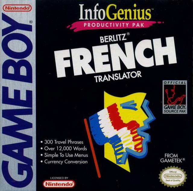 Berlitz French Translator PAL GameBoy