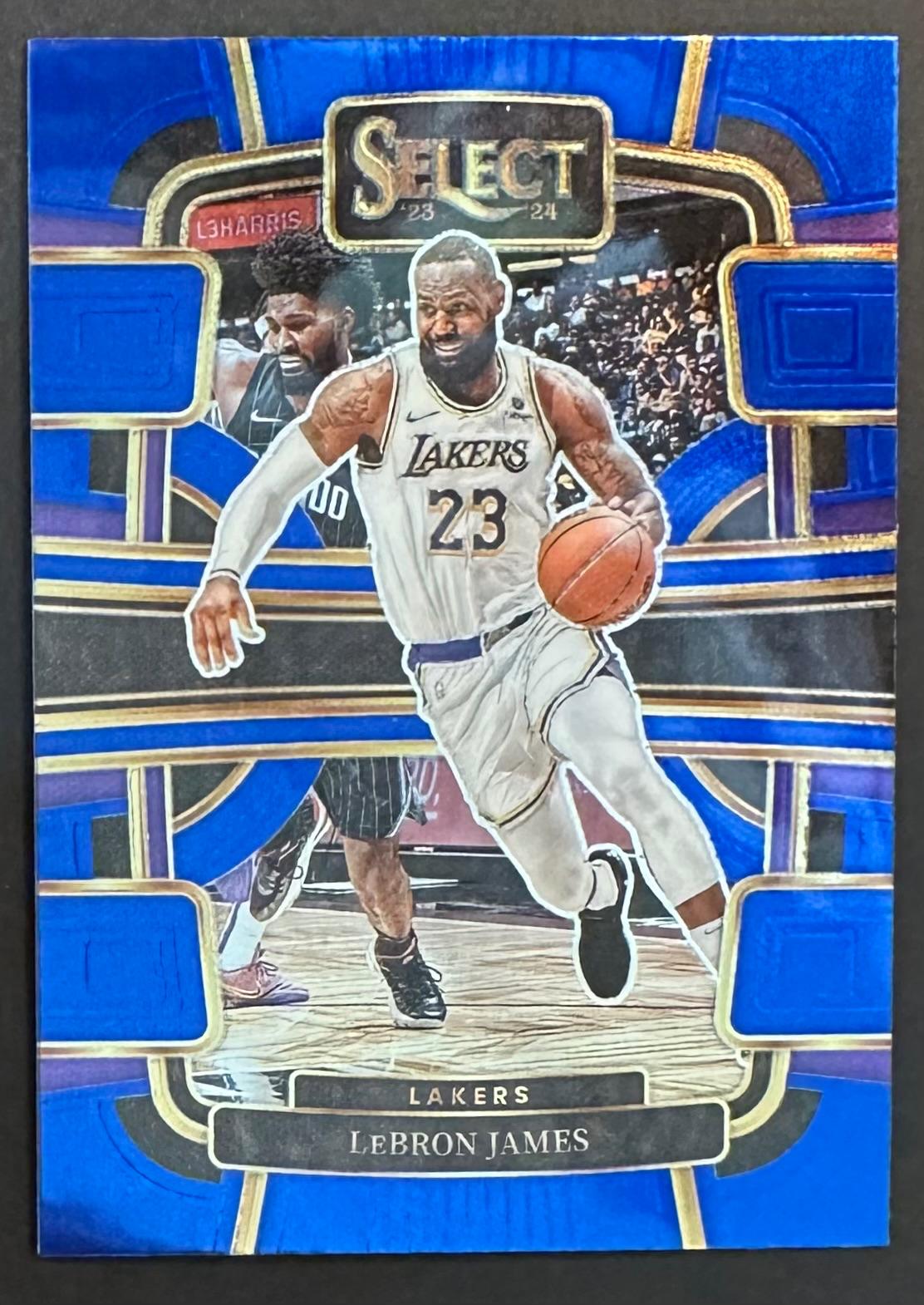 LeBron James [Blue] #66 Prices | 2023 Panini Select | Basketball Cards