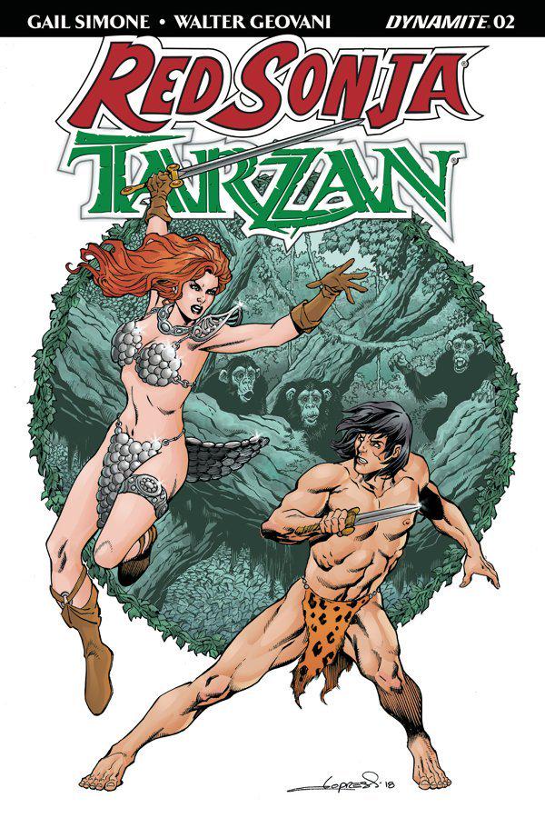 Red Sonja / Tarzan #2 (2018) Comic Books Red Sonja / Tarzan