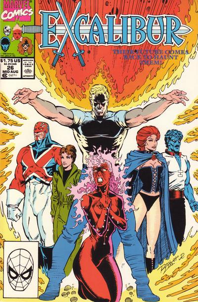 Excalibur #26 (1990) Comic Books Excalibur