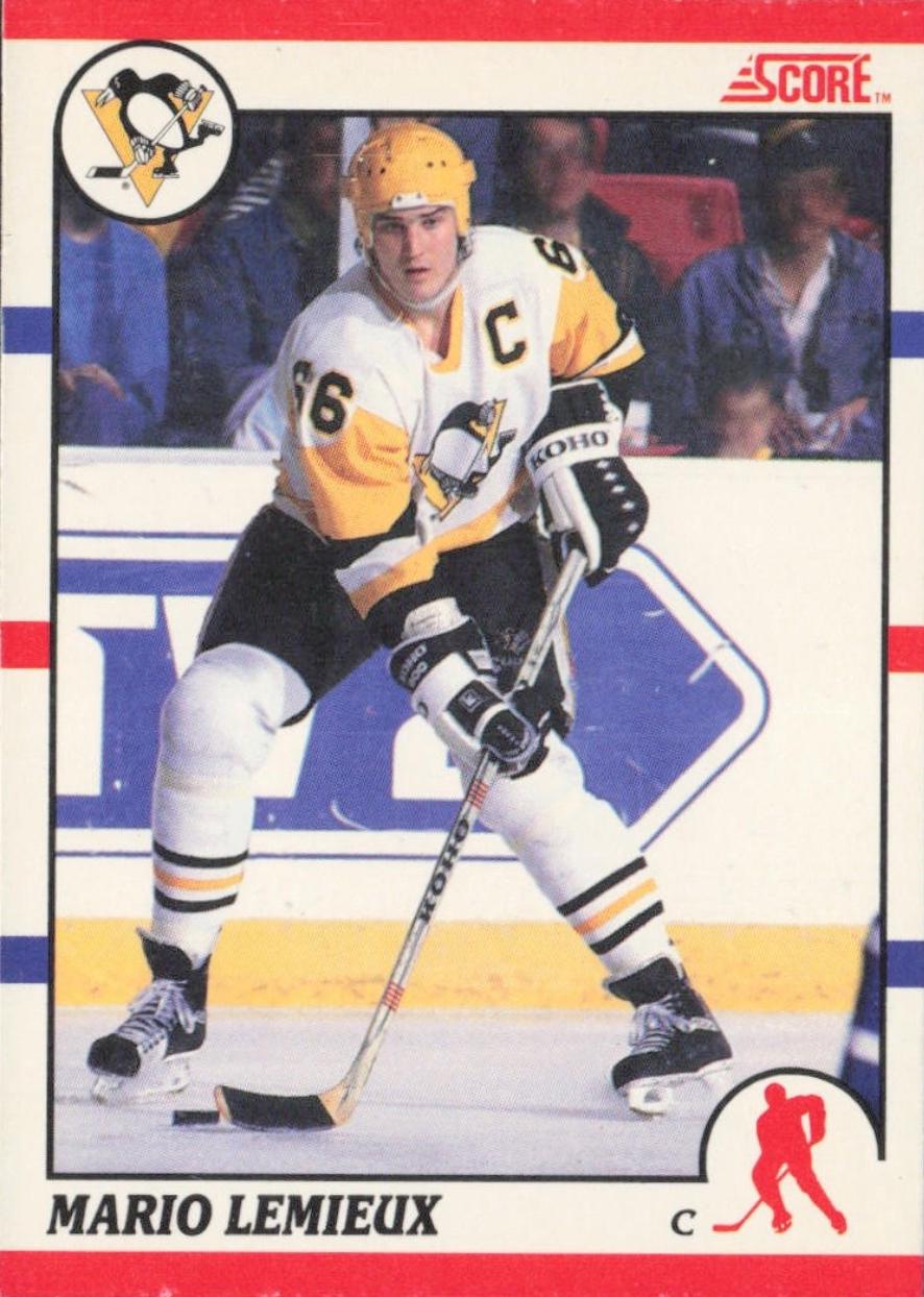 Mario Lemieux #2 1990 Score Canadian Hockey